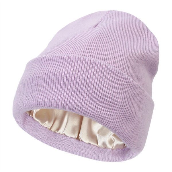 Fashionable Warm Knitted Wool Hat - Image 5