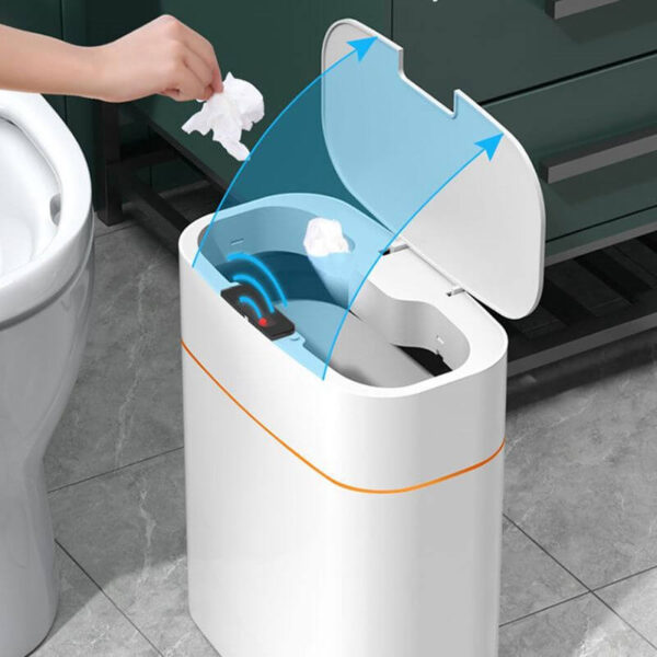 SmartSense: Automatic Touchless Trash Can for Home & Office - Image 2