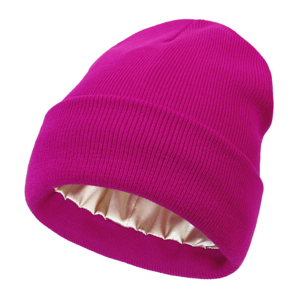 Fashionable Warm Knitted Wool Hat - Image 6