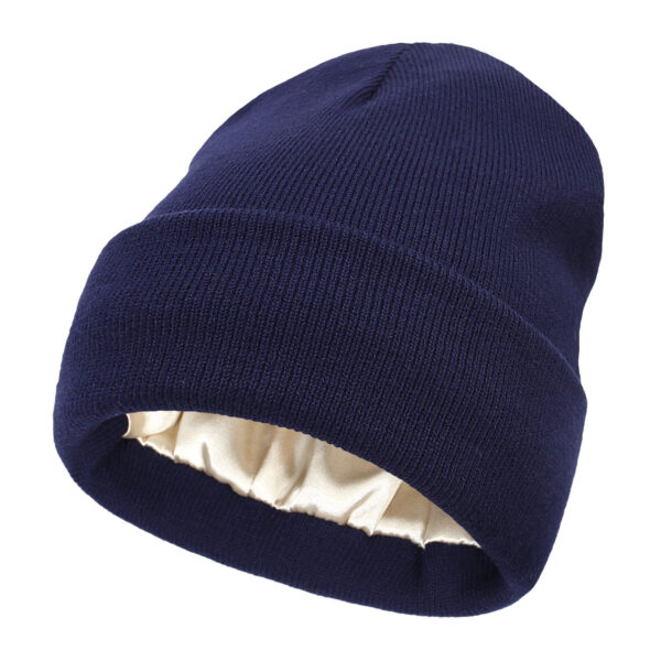 Fashionable Warm Knitted Wool Hat - Image 2