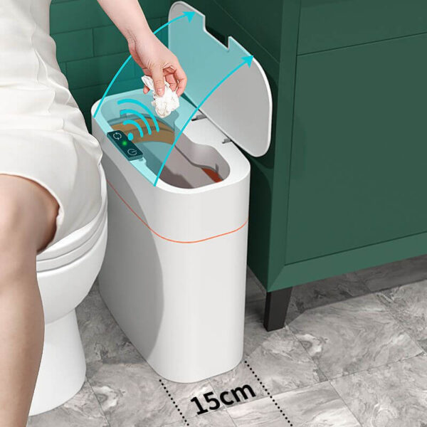 SmartSense: Automatic Touchless Trash Can for Home & Office - Image 3