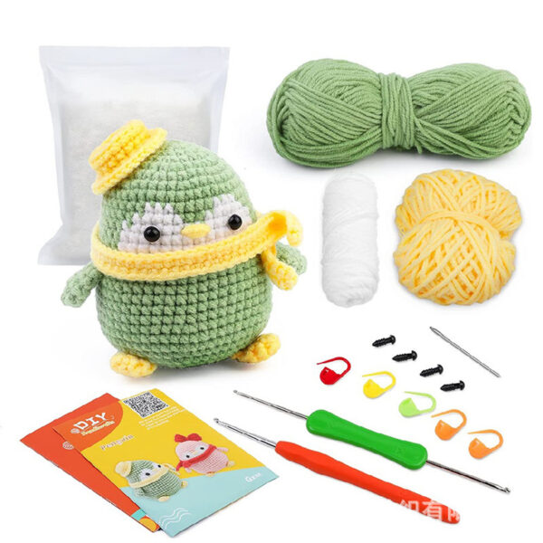 Crochet Material Package Woven Wool Ball Handmade Doll Diy Knitted Crochet Material Package - Image 9