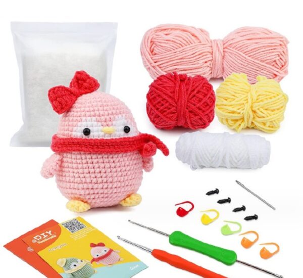 Crochet Material Package Woven Wool Ball Handmade Doll Diy Knitted Crochet Material Package - Image 4