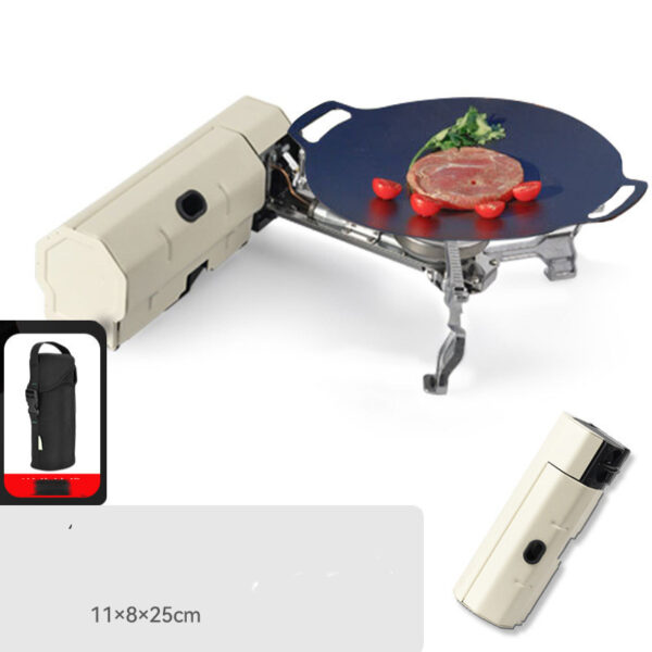 Camping Gas Stove Portable Folding Cassette Stove Outdoor Hiking BBQ Travel Cooking Grill Cooker Gas Burner Food Heating Tool Kitchen Gadgets - Image 7