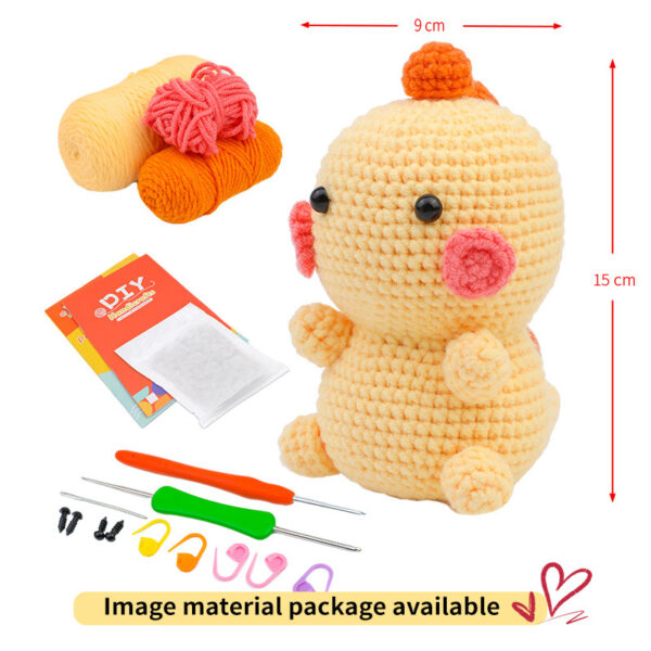 Crochet Material Package Woven Wool Ball Handmade Doll Diy Knitted Crochet Material Package - Image 2